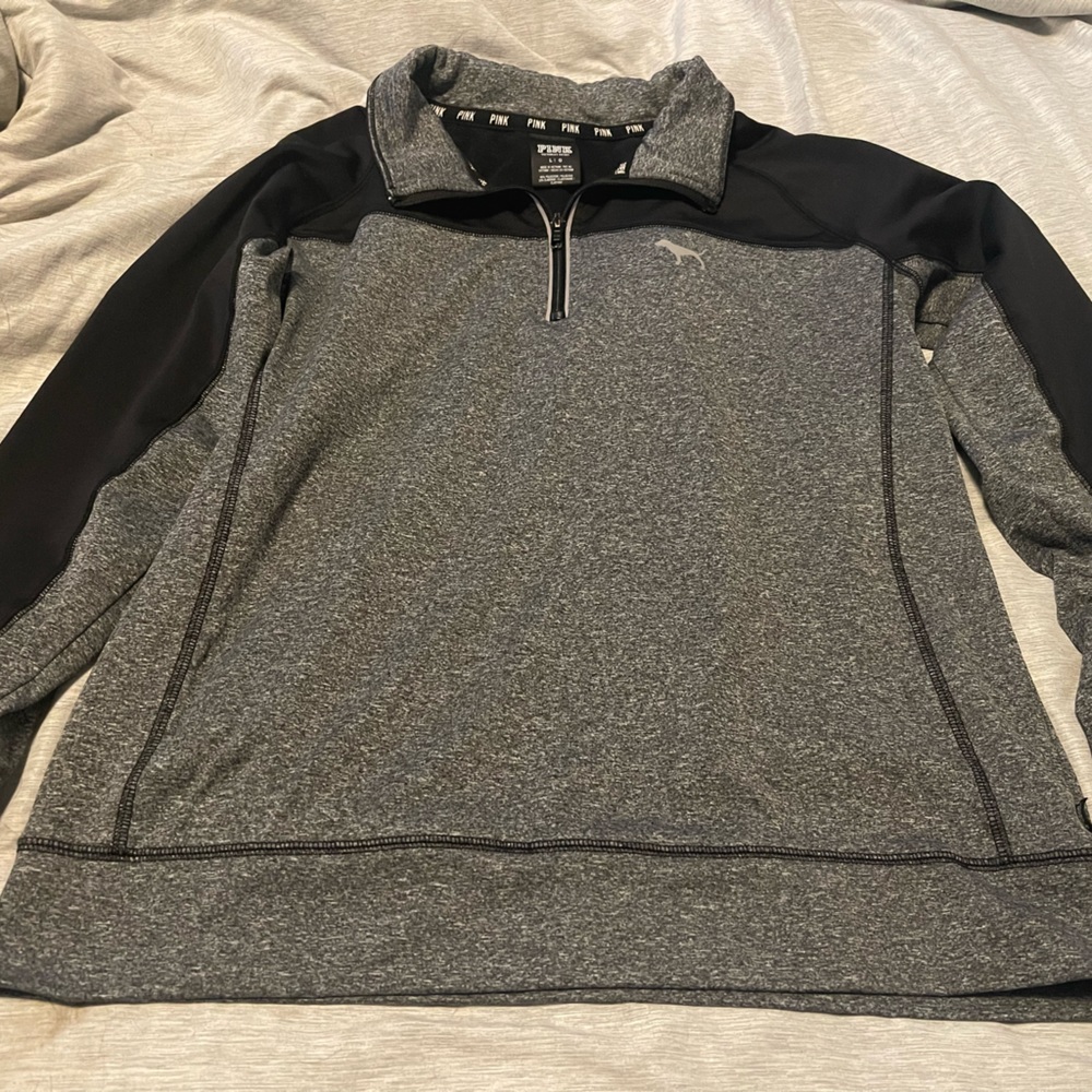 PINK VS 1/4 zip up